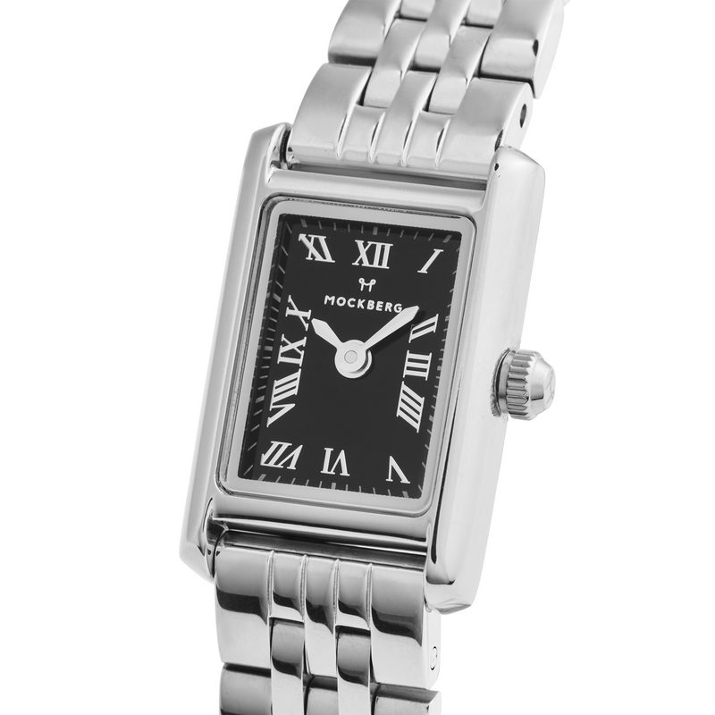Mockberg Timeless Petite Steel Noir Women's Watch MB1774-zoom-