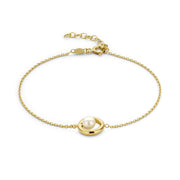 Beloro Jewels Monte Napoleone Perla 9 carat gold Bracelet BO320023