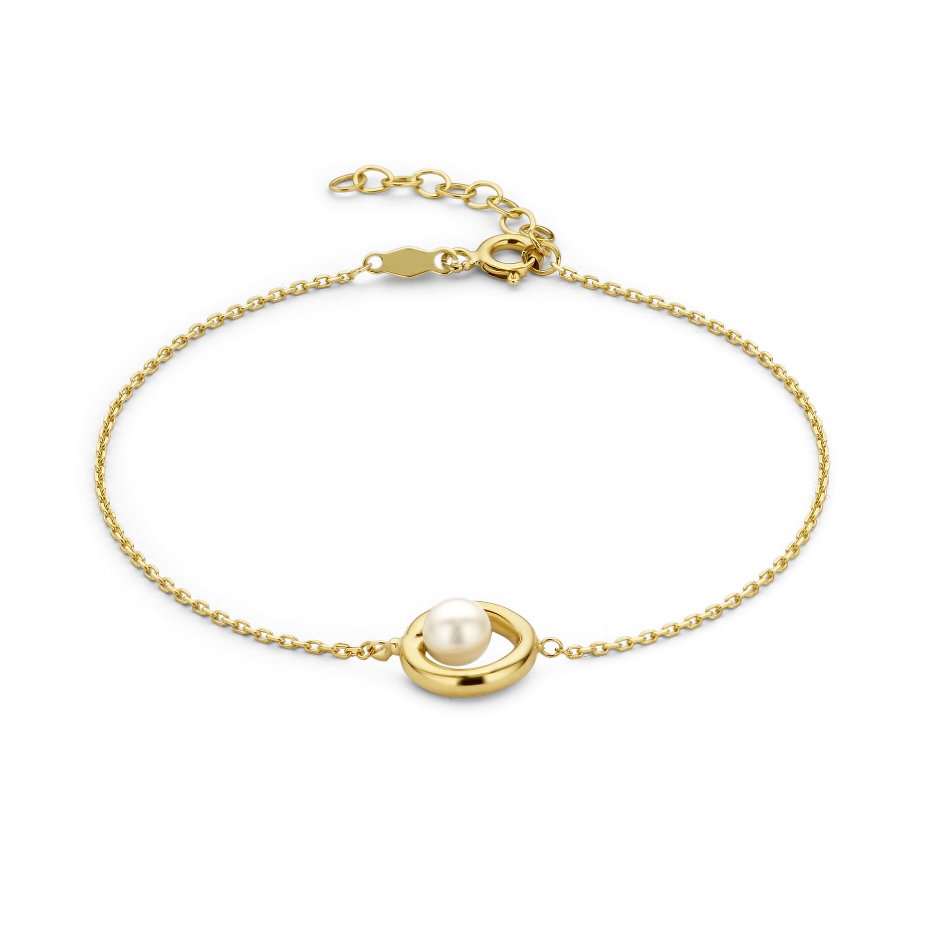 Beloro Jewels Monte Napoleone Perla 9 carat gold Bracelet BO320023