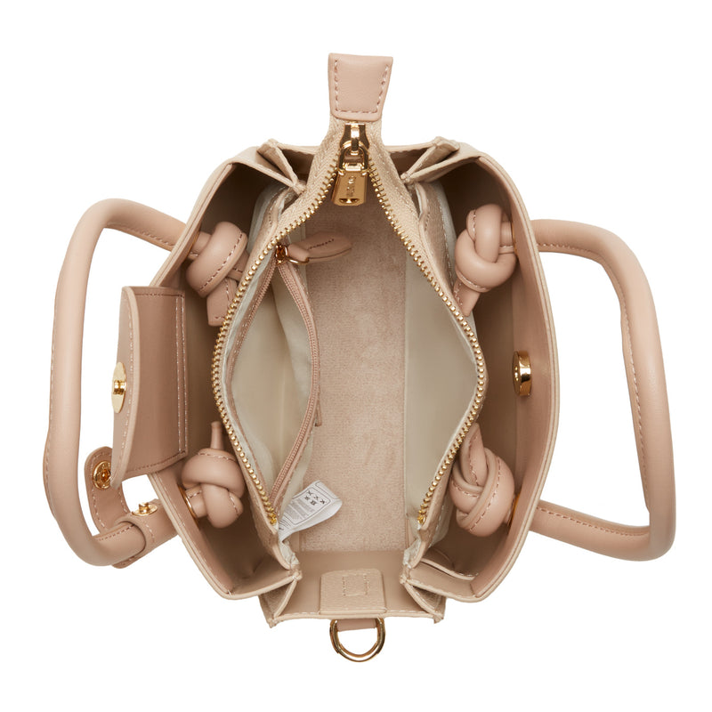Valentino Bags ALEXIA Beige Handtas VBS5A805ECRU-zoom-