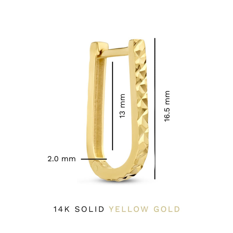 Isabel Bernard Rivoli Laura 14 Carat Golden Drop earrings IB360240-zoom-