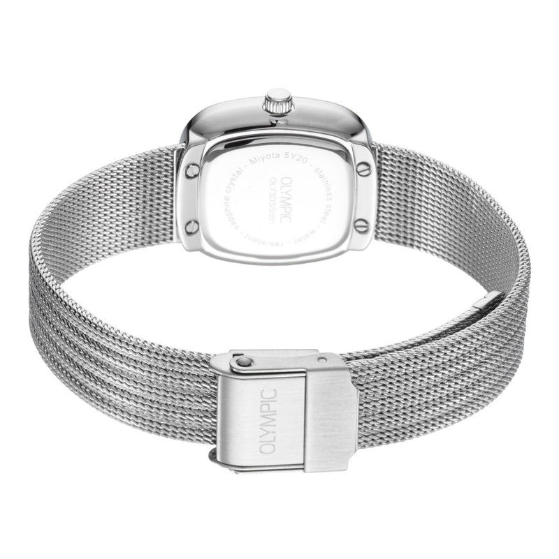 Olympic RetroChic Silver Women's Watch OL73DSS001-zoom-