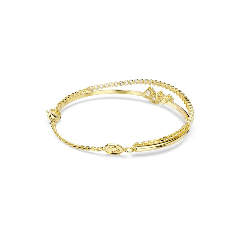 Swarovski Mesmera Attract Gold-Tone Double Bracelet 5747953-zoom-