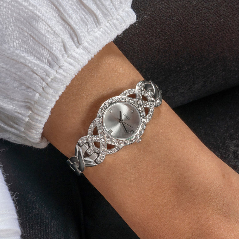 Guess Adorn Silver Watch GW0682L1-zoom-