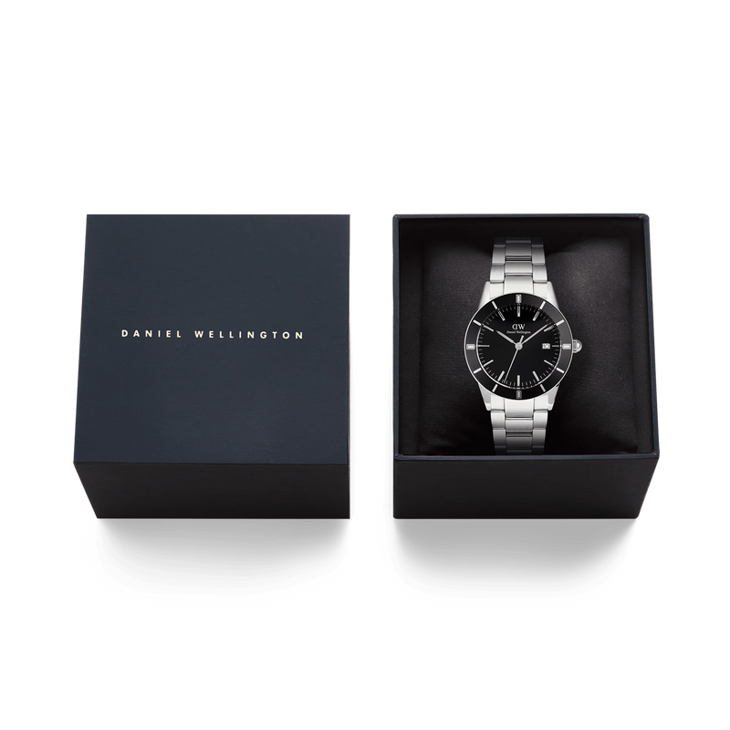 Daniel Wellington Iconic Paradigma Black Enamel Men's Watch DW00100822-zoom-
