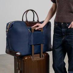Isabel Bernard Du Louvre Colette Blue Weekend Bag Large IB20003-942