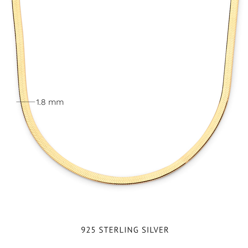 Parte Di Me Bibbiena Poppi Alessia 925 Sterling Silver Gold Plated Necklace PDM34088-zoom-