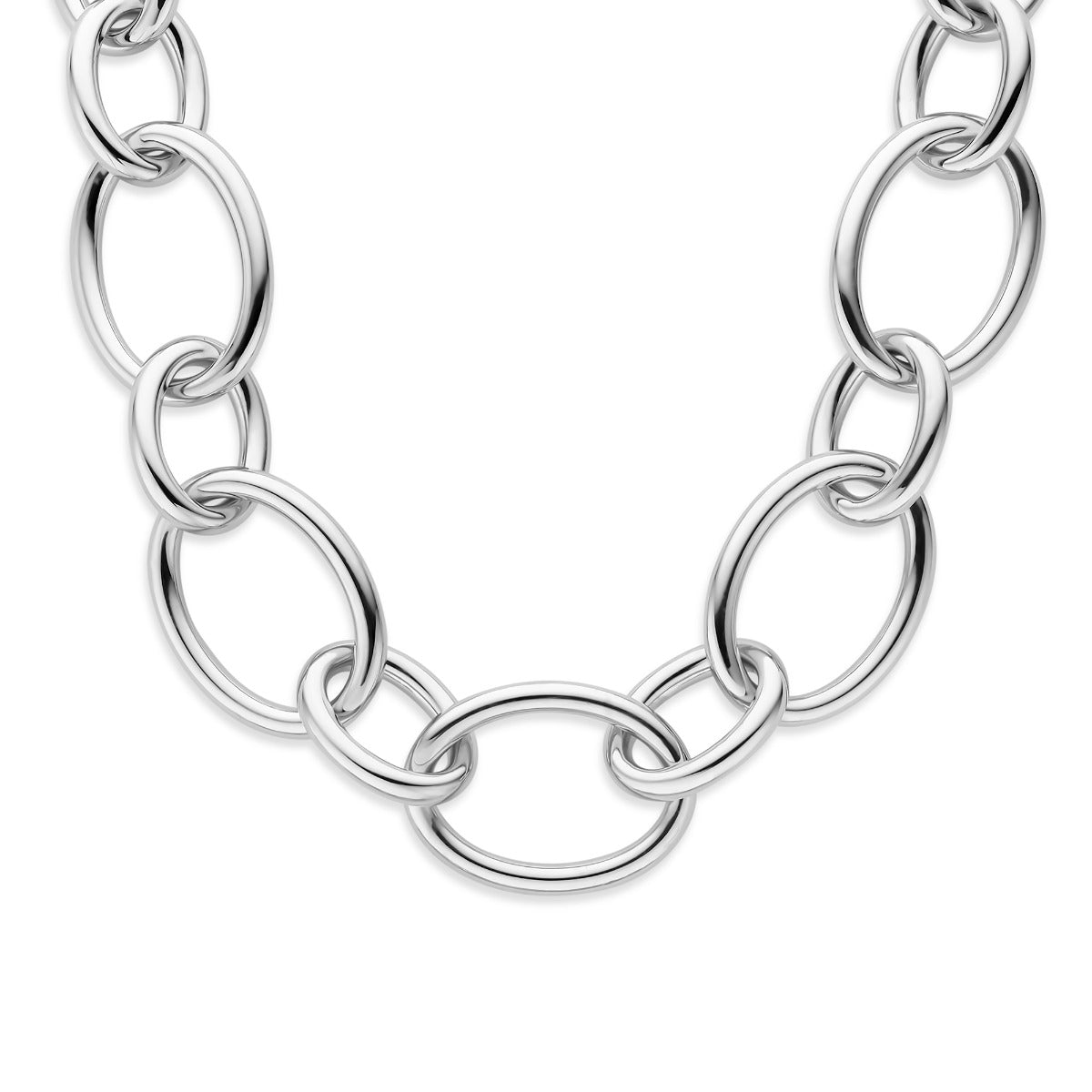 Parte Di Me Bibbiena Poppi Adriane 925 sterling silver link necklace PDM34099