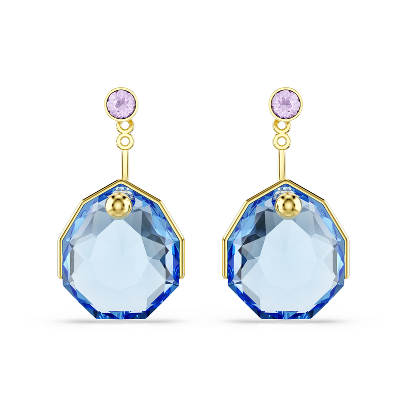 Swarovski Gema Gold Plated Earrings 5737449-zoom-