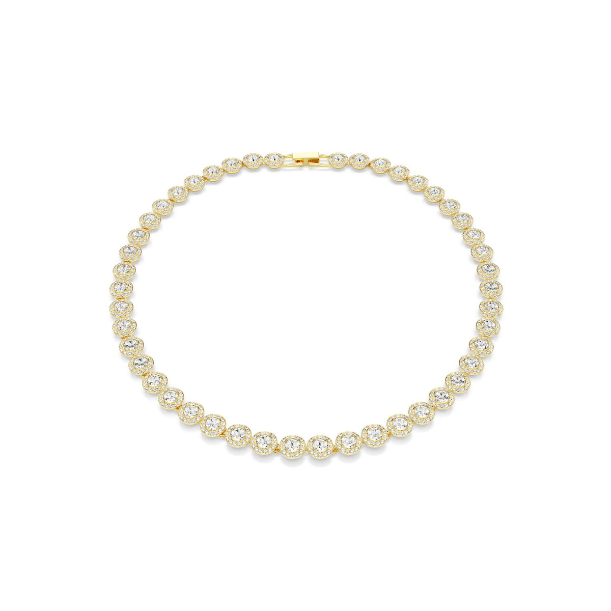 Swarovski Una Gold Coloured Angelic Necklace 5720505