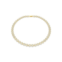 Swarovski Una Gold Coloured Angelic Necklace 5720505