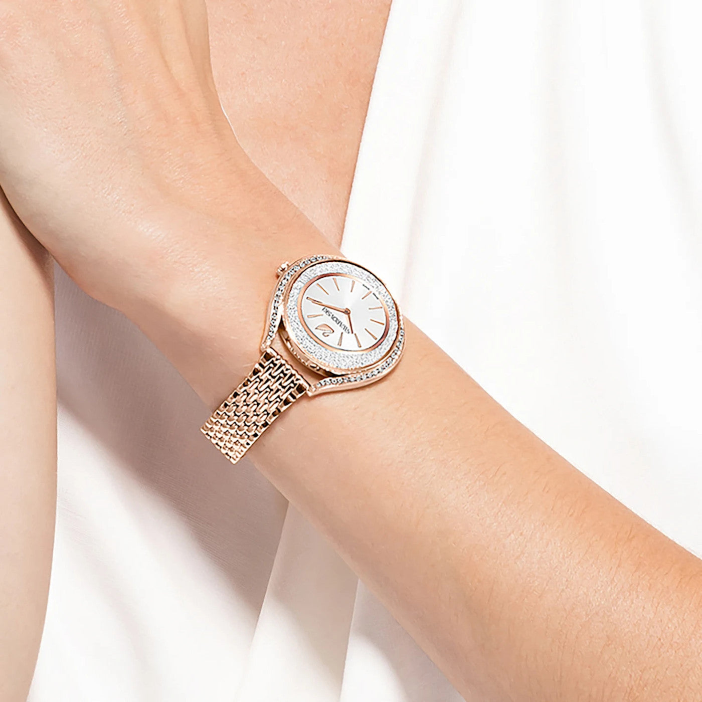 Swarovski Crystalline Rose gold Watch 5519459