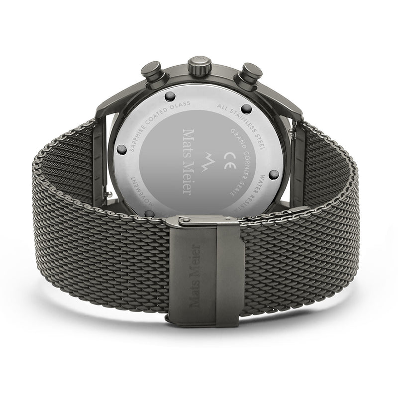 Mats Meier Grand Cornier Chrono Gunmetal Watch MM00125-zoom-