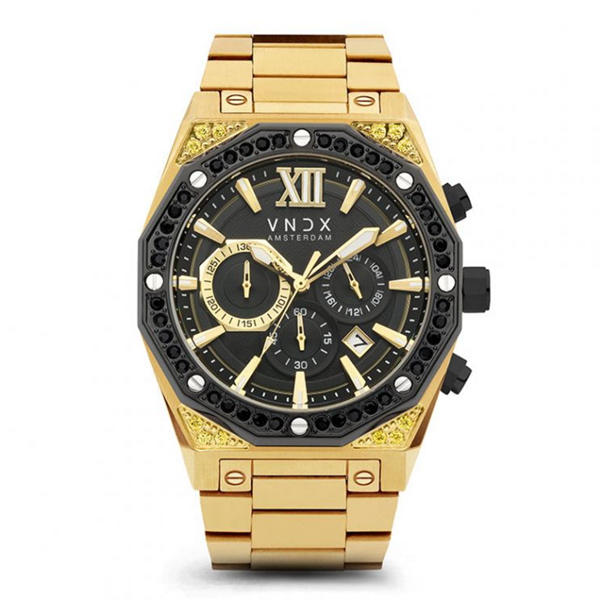 VNDX Wise Man Stones Men's Watch 2003-MD11880-01