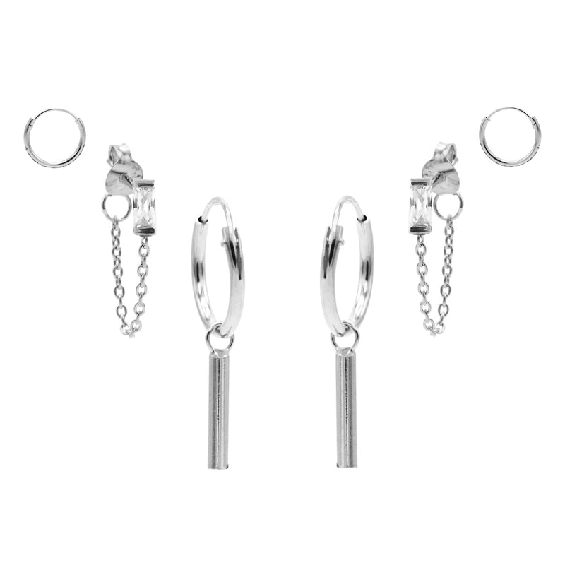 Karma Silver Earparty EP005S-zoom-