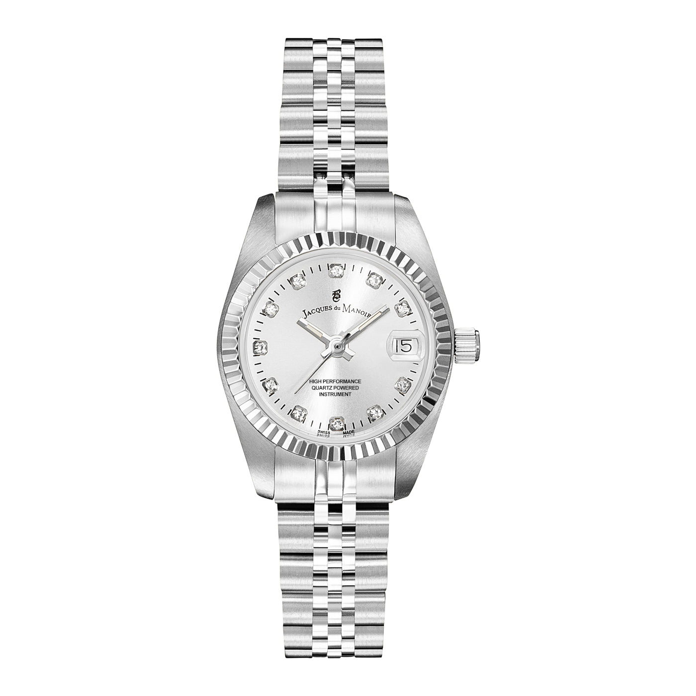 Jacques du Manoir Inspiration Silver Watch NRO.02