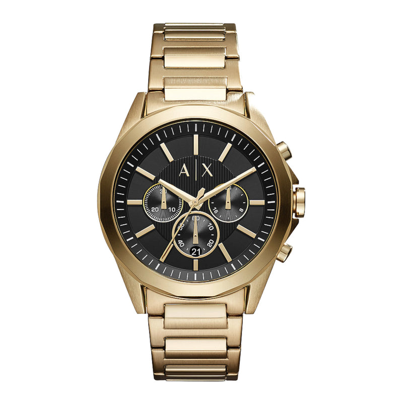 Armani Exchange Drexler Gold Watch AX2611-zoom-