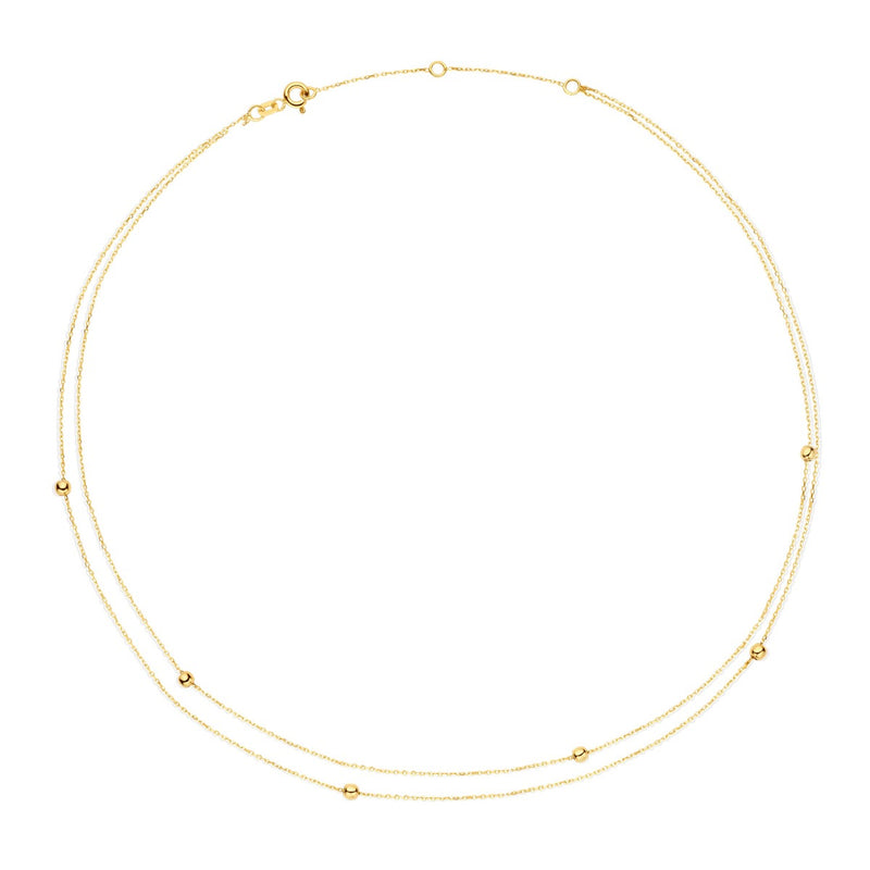 Jackie Gold 14 karat gold Necklace JKN23.351-zoom-