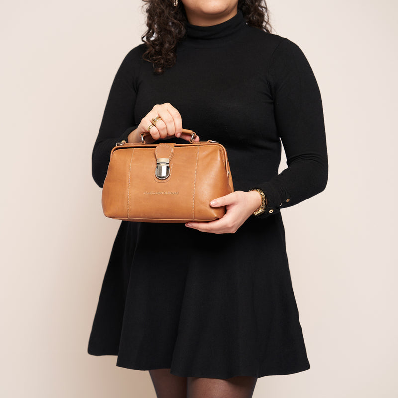 The Chesterfield Brand Rachael Cognac Handbag C48.112731-zoom-