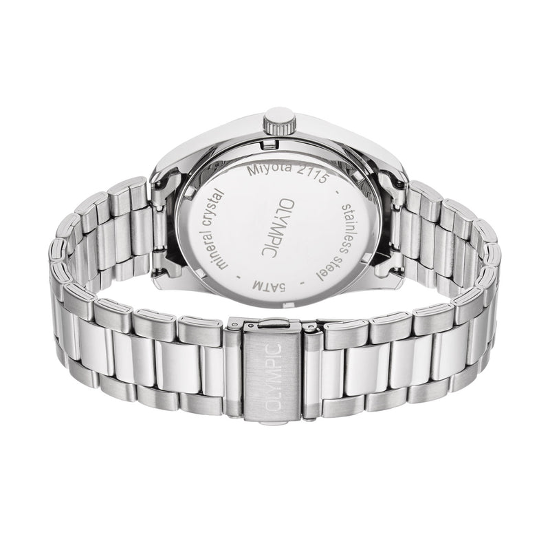 Olympic Louis Silver and Green Men's Watch OL75HSS001-zoom-