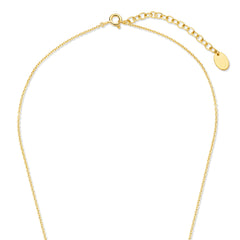 Violet Hamden Luna 925 Sterling Silver Gold Plated Necklace VH340046