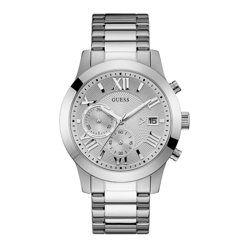 GUESS Atlas Silver Watch W0668G7-zoom-