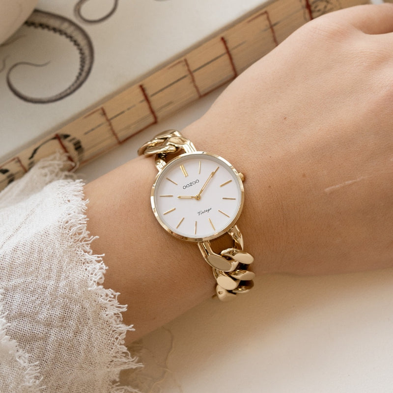 OOZOO Vintage Gold Watch C20357-zoom-