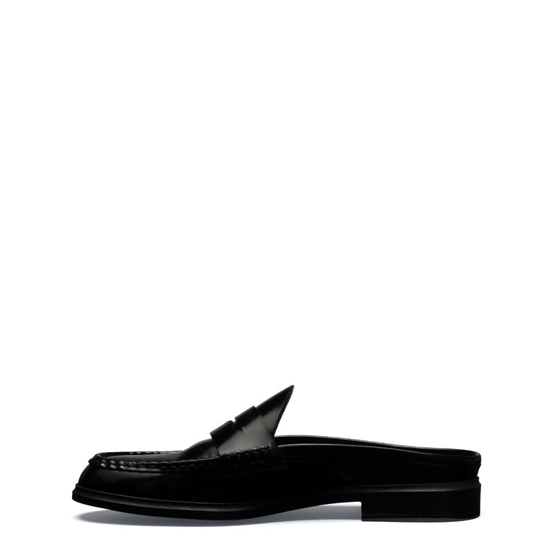 Vendôme Blandine black spazzolato leather mules IB51016-601-35-zoom-