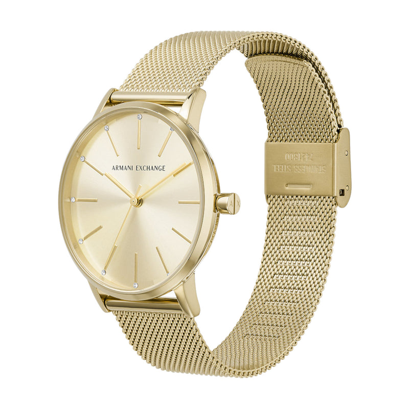 Armani Exchange Lola Gold Watch AX5536-zoom-