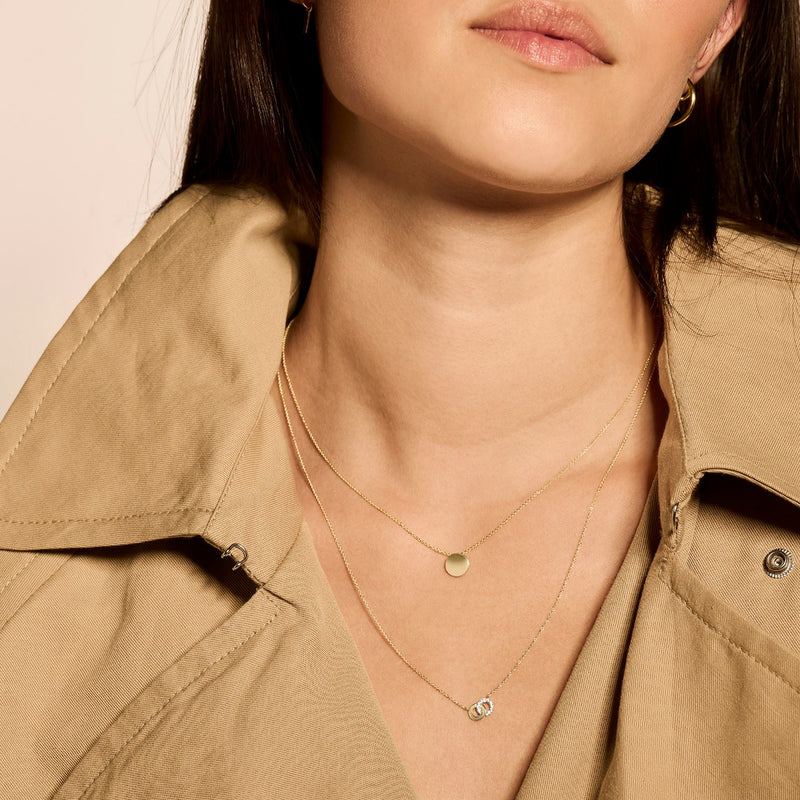 Blush 14 karat gold Necklace 3126YZI-zoom-