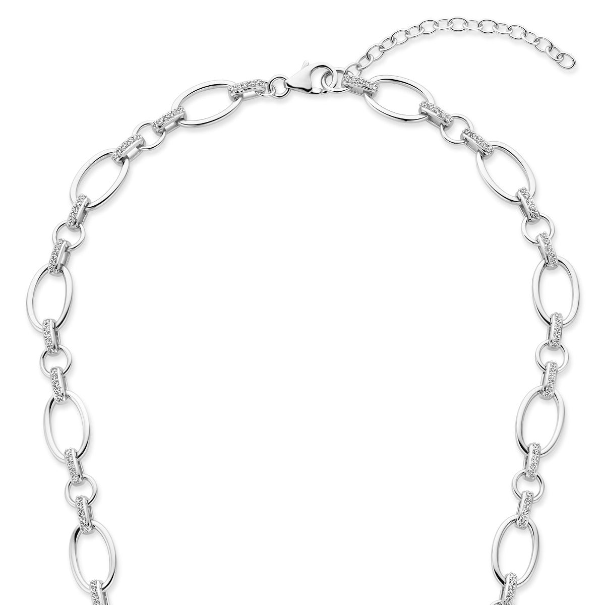 Parte Di Me Bibbiena Poppi Adriane 925 Sterling Silver Link Necklace PDM34107