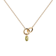P D Paola Color 18 karat gold plated Necklace CO01-845-U