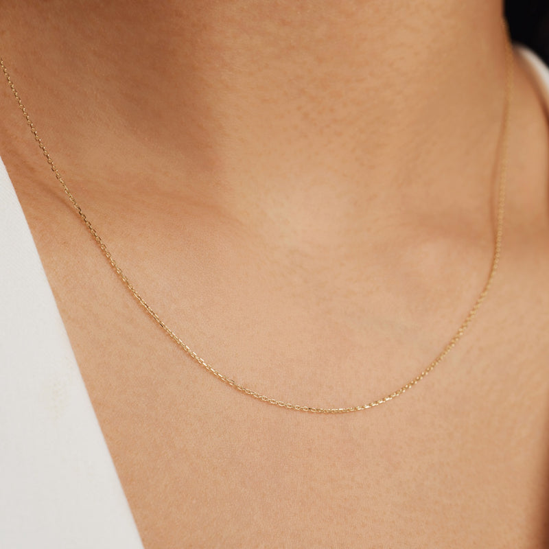 Isabel Bernard Le Marais Nicole 14 Carat Golden Necklace IB340118-zoom-