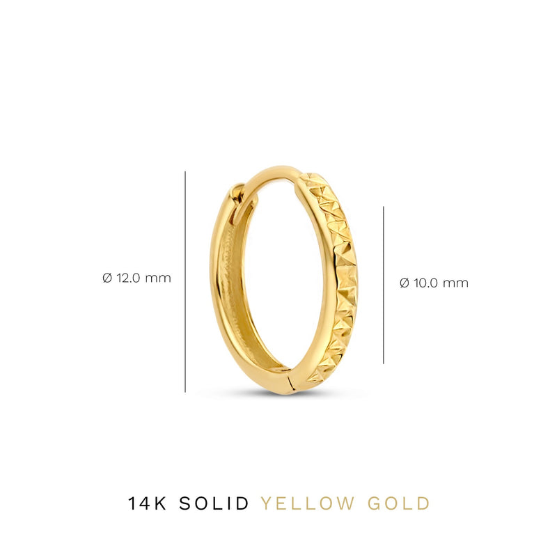 Isabel Bernard Cadeau d'Isabel 14 karat gold earring set IB90177-zoom-