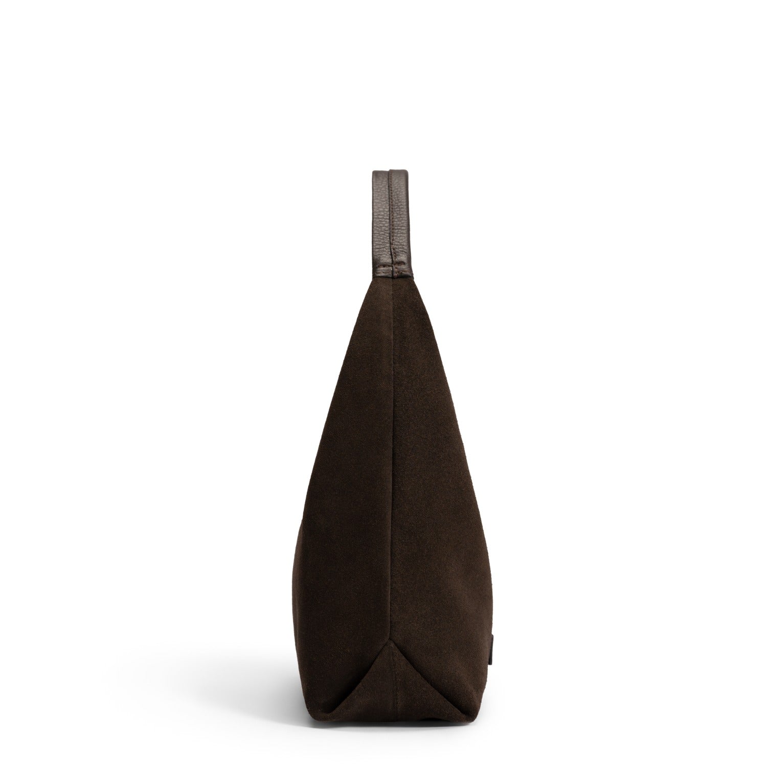 Isabel Bernard Honoré Grace mini dark brown suede handbag IB21132-131