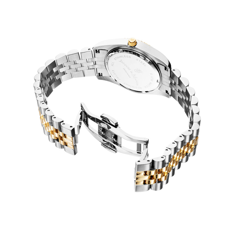 Jacques du Manoir Inspiration Classic Gold Watch JWG02202-zoom-