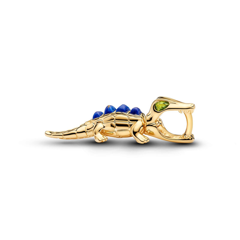 Pandora Moments Gold Plated Alligator Charm 764624C01-zoom-