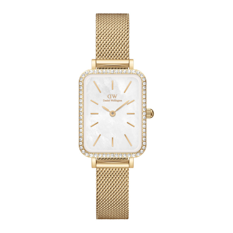 Daniel Wellington Petite Quadro Gold Watch DW00100668-zoom-