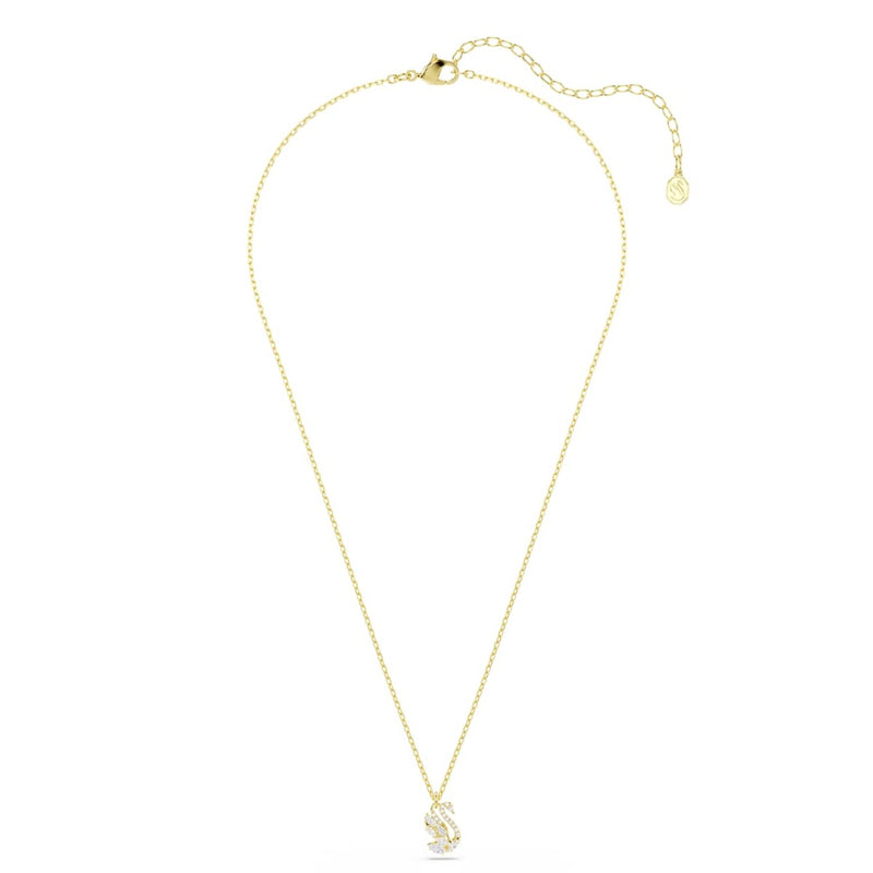 Swarovski Swan Pave Gold-Tone Necklace 5754626-zoom-