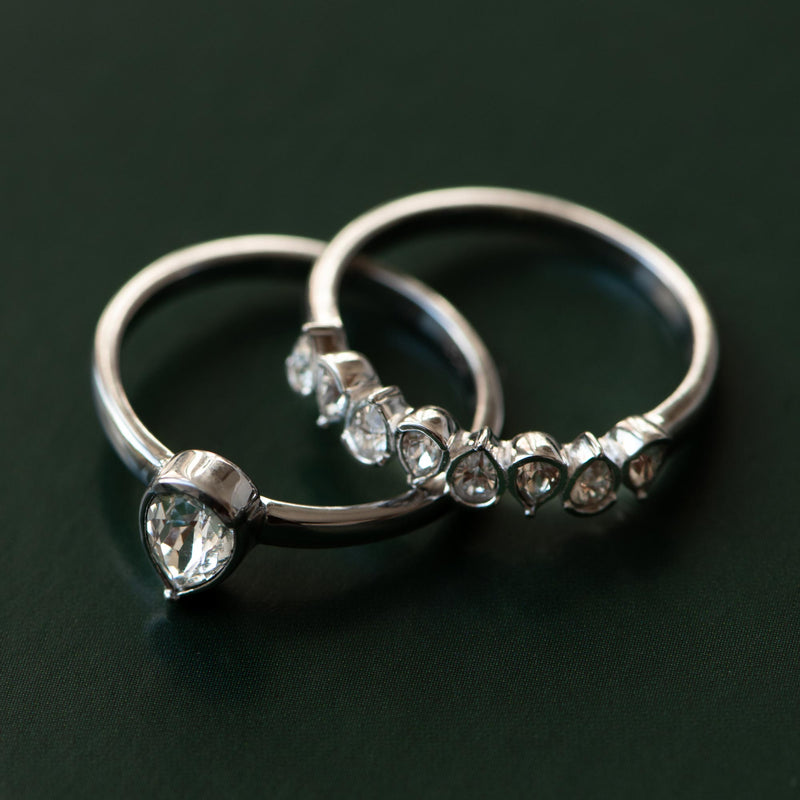 Parte Di Me Cento Luci Natale 925 Sterling Silver Ring PDM33042-58-zoom-