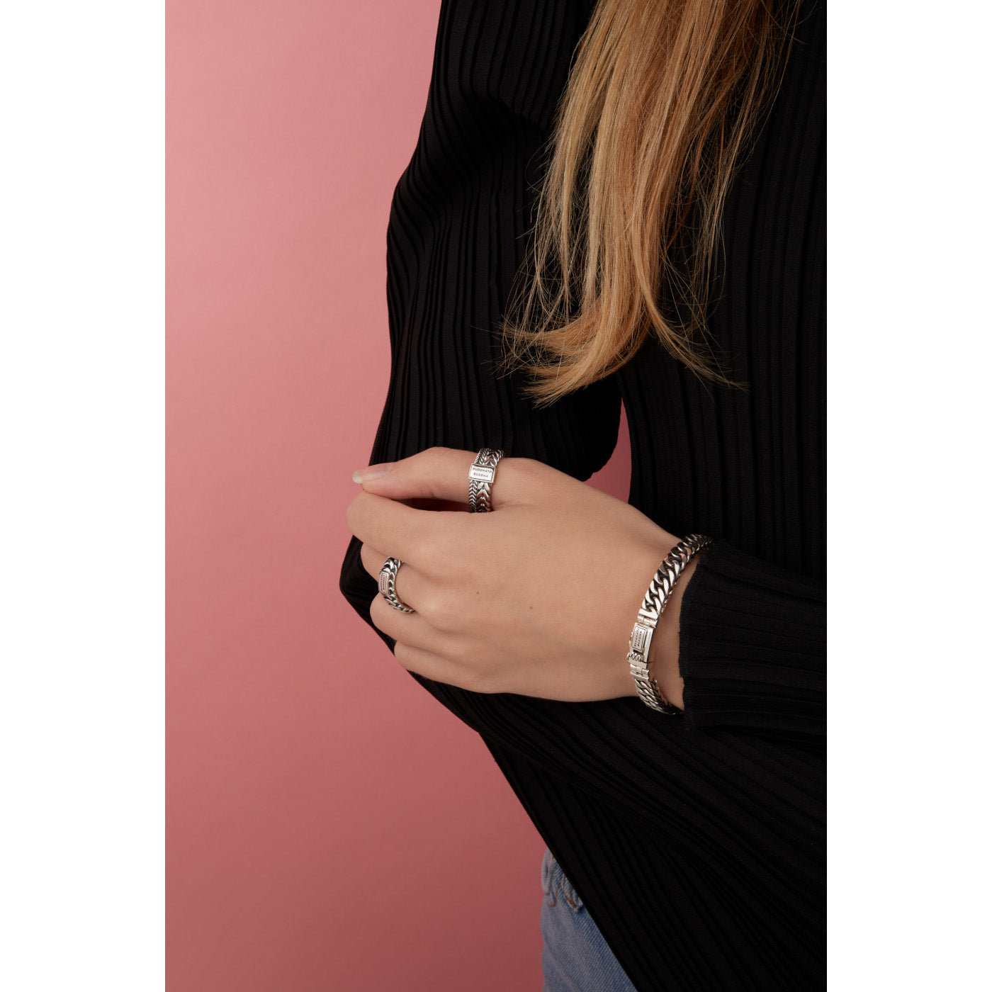 Buddha to Buddha Barbara Double Ring 609 (size: 16)