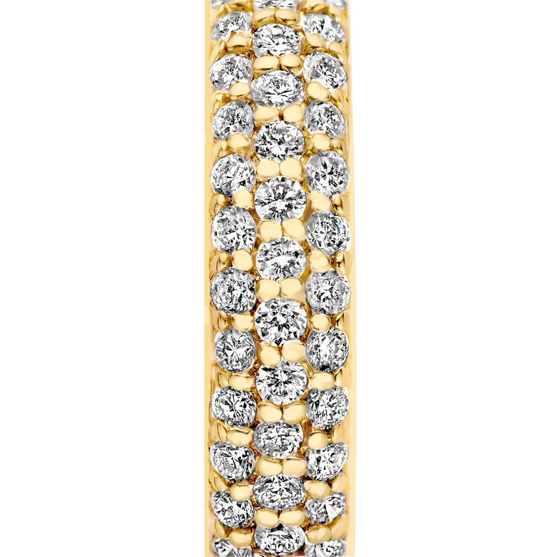 Isabel Bernard De la Paix Laure 14 Karat Gold Earrings With Diamond 0.25 Carat IBD360030-zoom-