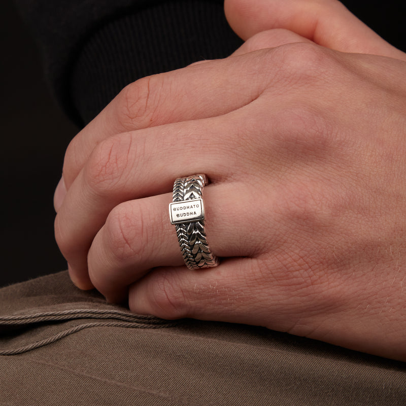 Buddha to Buddha Barbara Double Ring 609 (size: 16)-zoom-