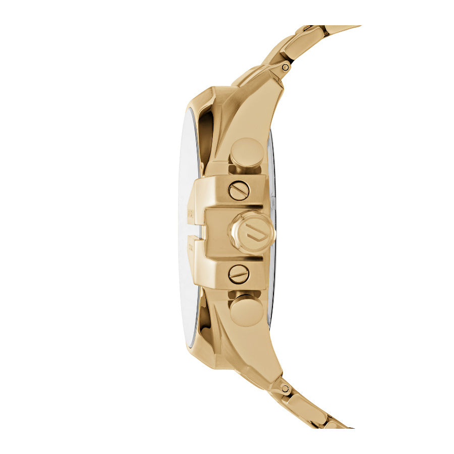 Diesel Mega Chief Gold Stainless steel Watch DZ4360