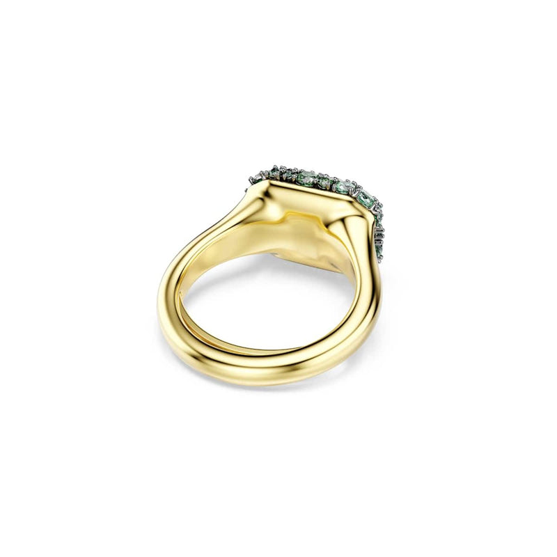 Swarovski Sublima Glam Gold-Tone Ring with Red Crystal 5759920-zoom-