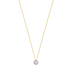 Isabel Bernard De la Paix Viviane 14 karat gold necklace with diamond IBD350031