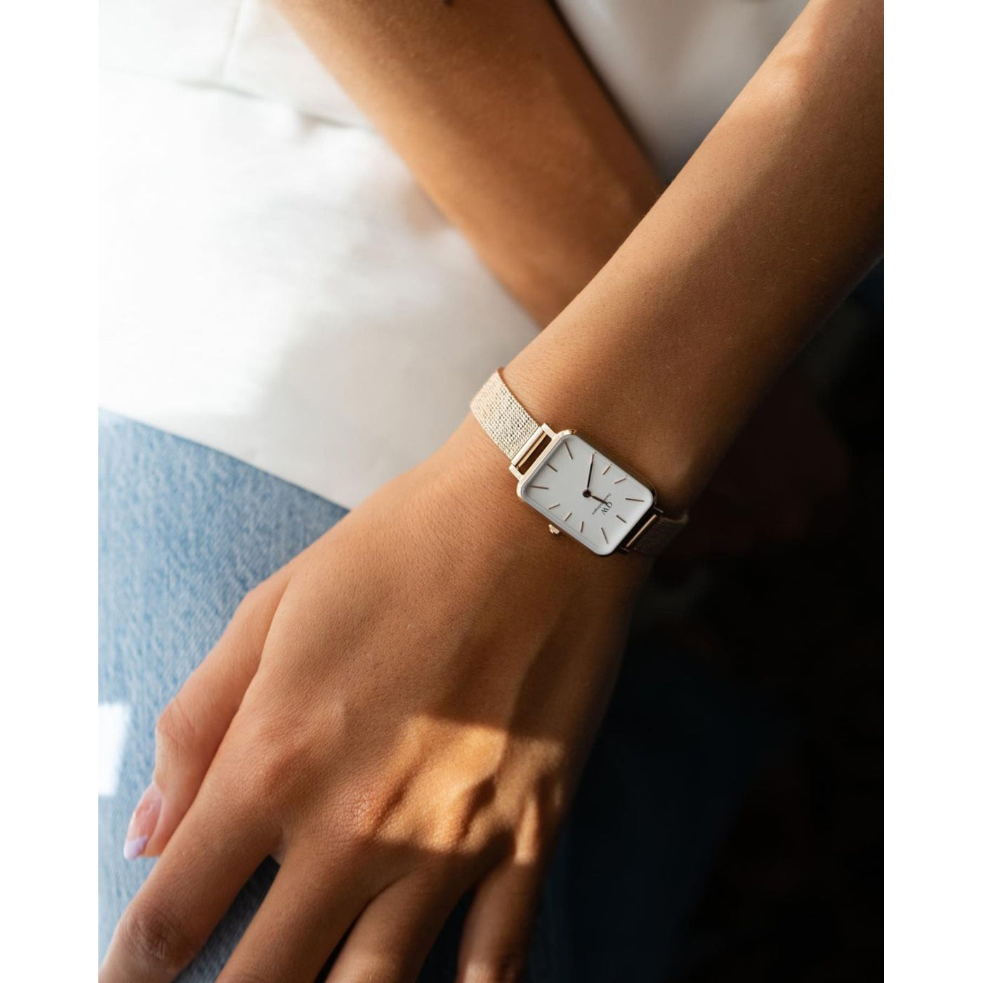 Quadro Gold Watch DW00100556