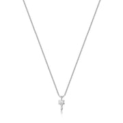 Ania Haie Under Lock and Key 925 Sterling Silver Necklace 2002-AH-N032-03H