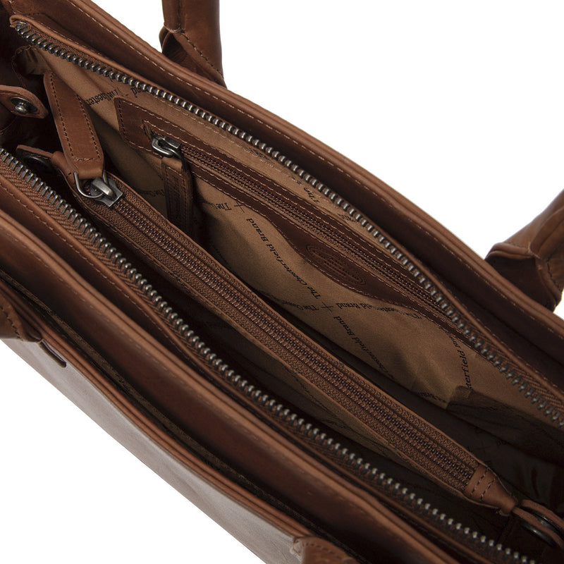 The Chesterfield Brand Cognac Handbag C48.127431-zoom-